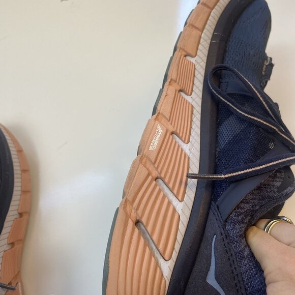Hoka One One Women's Size 8 Gaviota 2 Running Shoe Navy and Peach - Picture 5 of 16